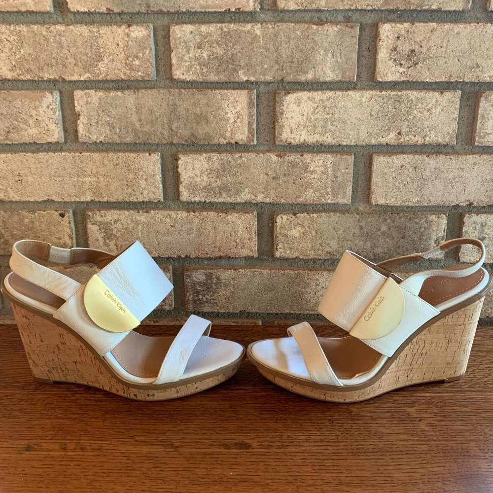 💥SOLD💥Calvin Klein Wedge Sandal - Picture 2 of 7